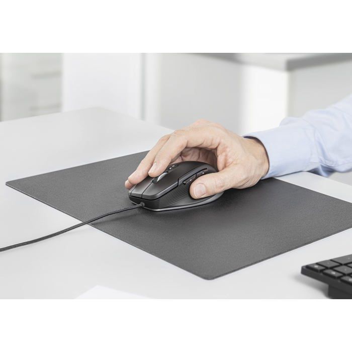 Souris 3DCONNEXION CadMouse Compact - Ergonomique - Optique - 7 Boutons - Filaire - USB