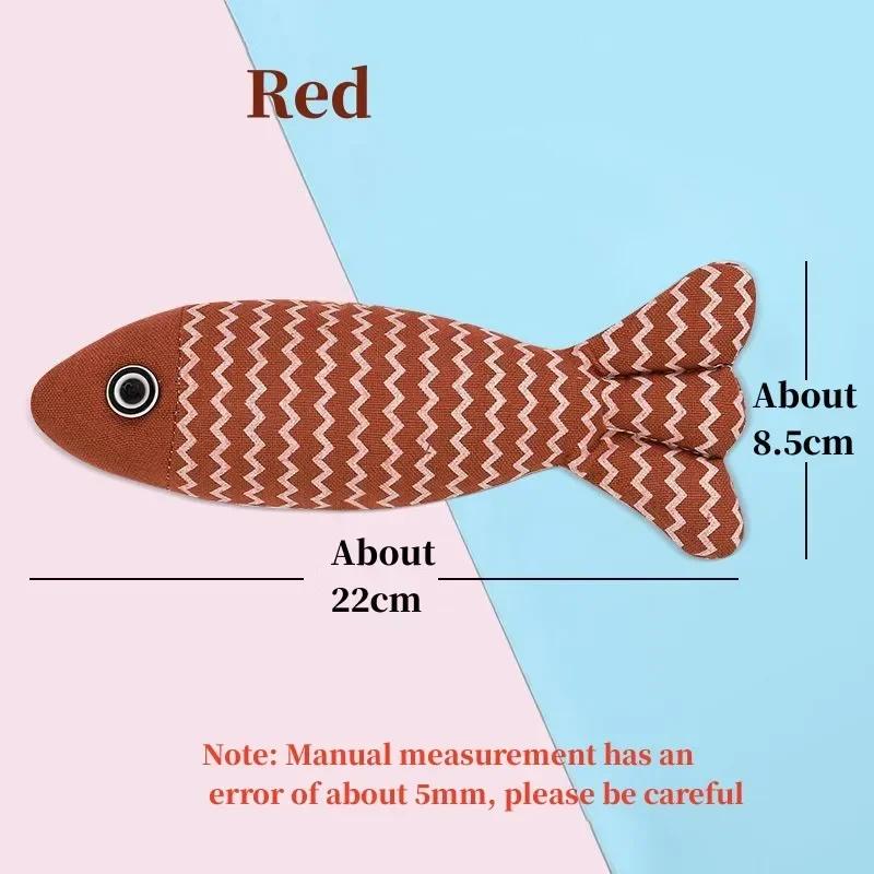 Игрушки для кошек Товары для обучения кошек льняному скрежету Игрушка для прорезывания зубов у домашних животных Мятные продукты. Палка Царапающая Рыба Устойчивая Зубы Главная