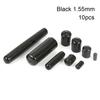 10pcs Durable Protective Lid Silicone Nut Seal Sleeve Stopper Plug Thread Protection Rubber Cap