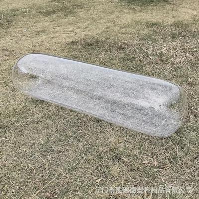 Прозрачная надувная цилиндрическая подушка для поддержки шеи и талии