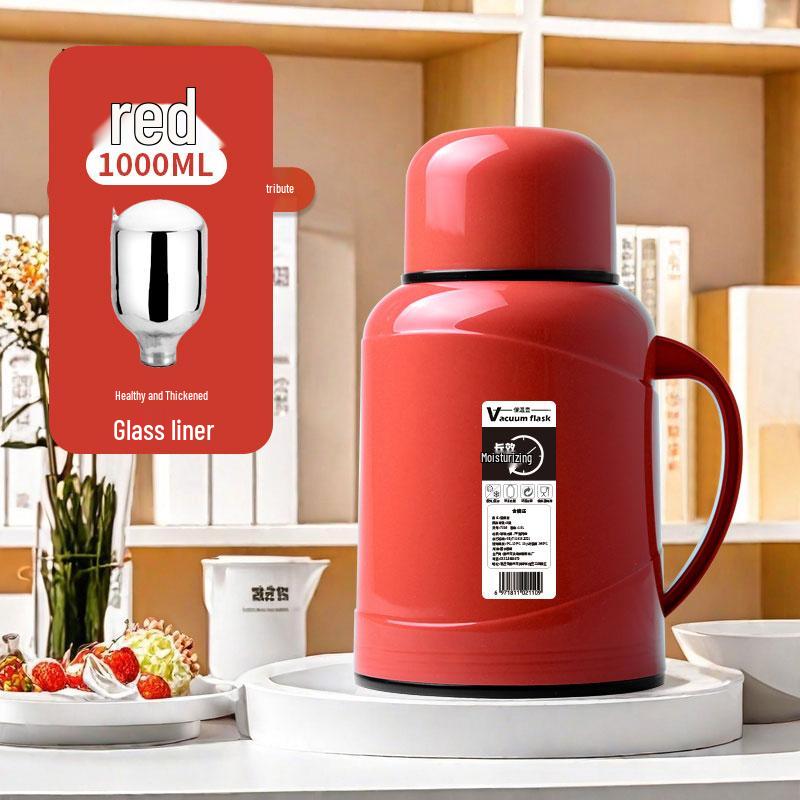 2026 Compact Household Insulated Thermos Flask – Lightweight & Classic Design for Student Dorms and Desktops