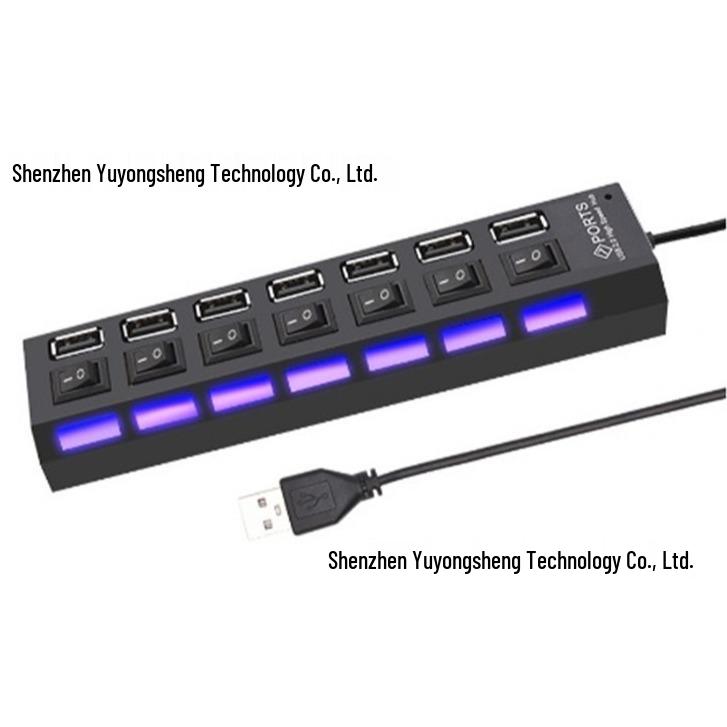 7-Port USB 2.0 Hub with Switch