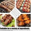 Rust Proof Kitchen Fork Chicken Wing Grill Skewers, Stainless Steel Barbecue Wings Fork, Heat Outdoor Grilling Accessories Resistant Clamping Utensil