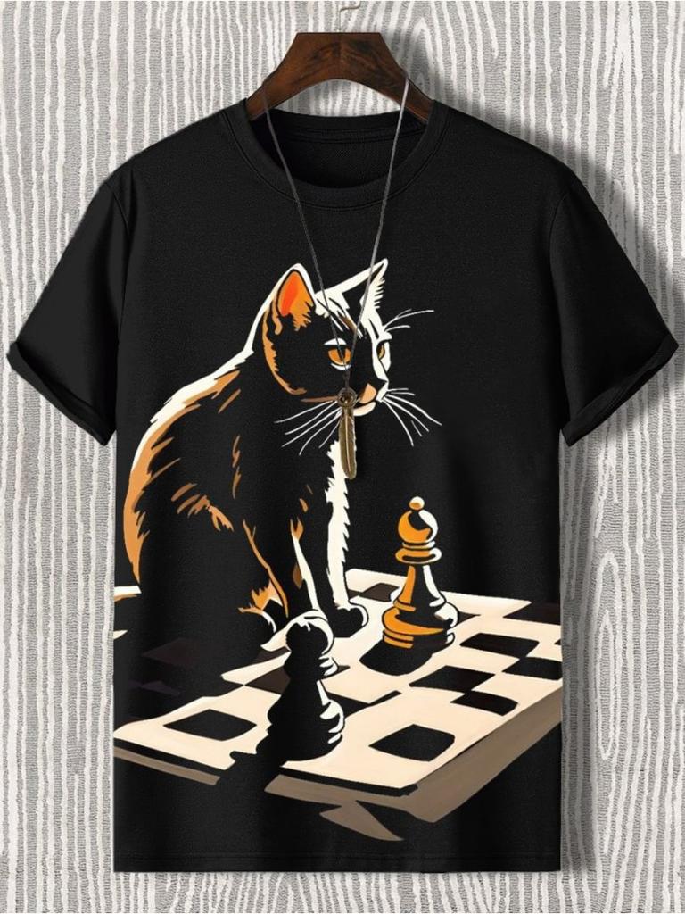 Забавный лазерный кот динозавр арт 3D печатные мужские футболки мужские и женские футболки с коротким рукавом и круглым вырезом свободные повседневные топы с героями мультфильмов