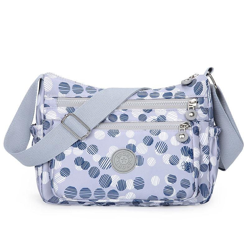 Сумка из ткани Оксфорд, женская модная сумка для отдыха и путешествий, многослойная сумка через плечо, женская сумка через плечо