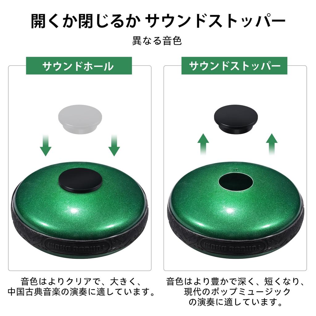 Щелевой барабан Tongue Drum 11 нот 6 дюймов с сумкой для хранения Музыкальный инструмент Ударный инструмент Йога Медитация Дзен Молитва Ноты включены