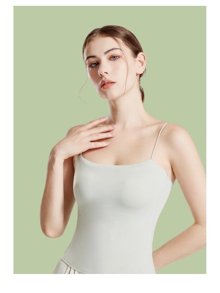 Новый летний топ-ками на бретелях большого размера с открытой спиной и вкладышами для груди – цельный бандаж-лиф для женщин