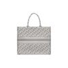 DIOR BookTote Embroidery Tote Bag, Shopping Bag, Shoulder Bag, Handbag Large Women's Gray M1286ZRIW-M932