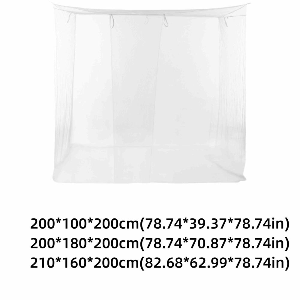 Single Door Insect Mesh Tent 4 Corners Mosquito Net Canopy  Outdoor Camping