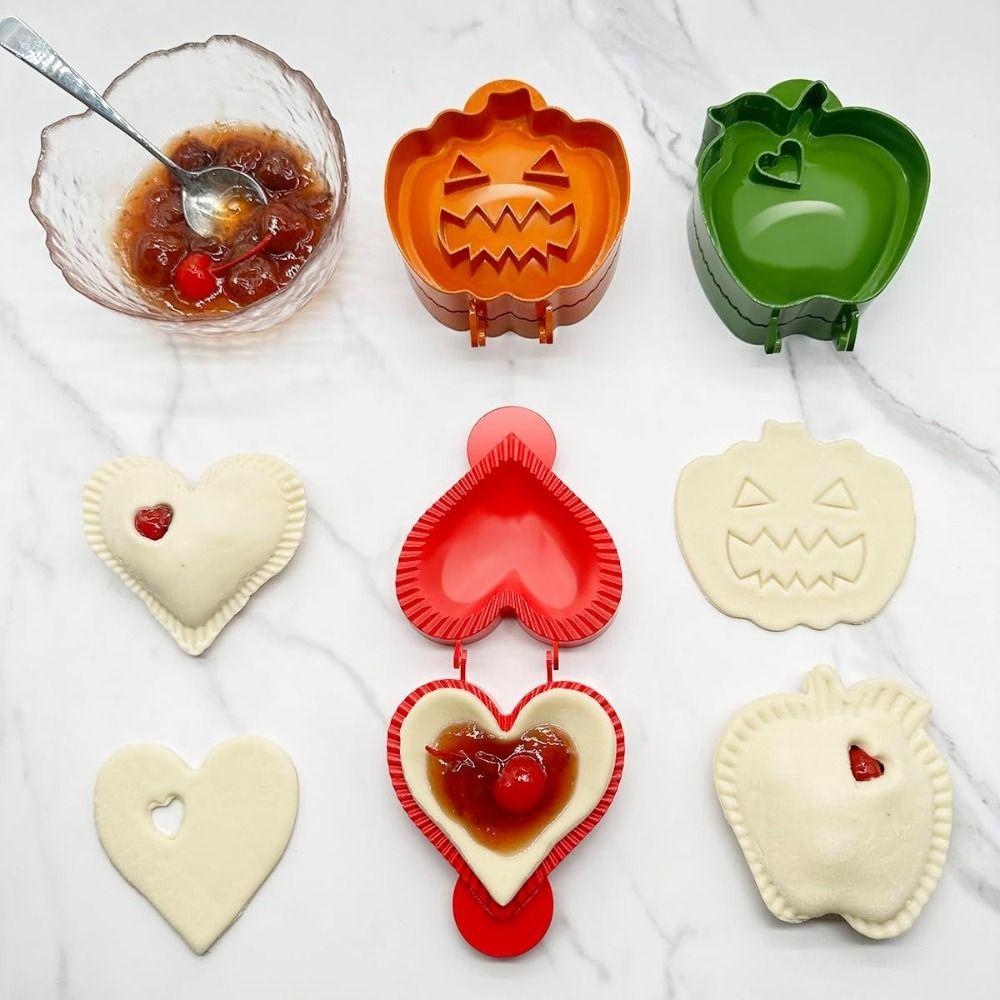 Pumpkins Fall Hand Pie Molds ABS Dough Press Mold Tools Pocket Pie Mini Pie Mould Christmas