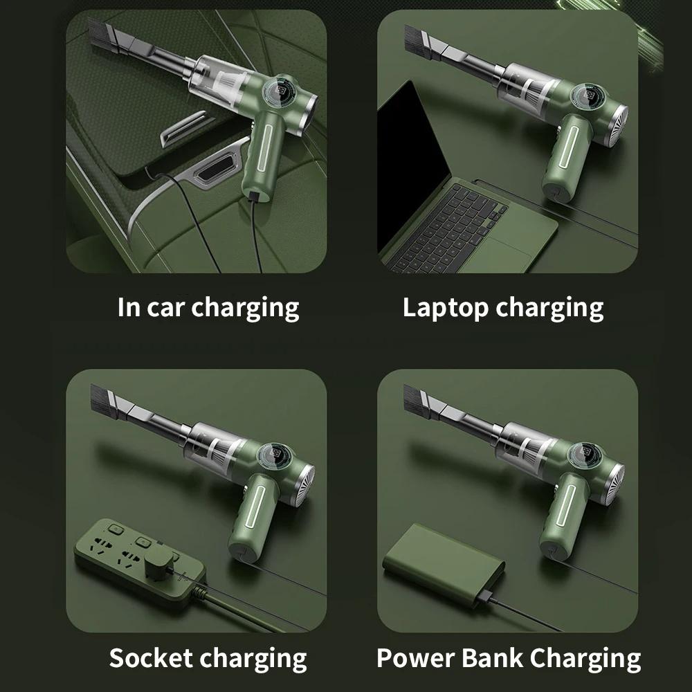 Оригинальный бесщеточный 5 в 1 беспроводной пылесос автомобильный портативный робот мини пылесос ручной для автомобиля бытовая техника