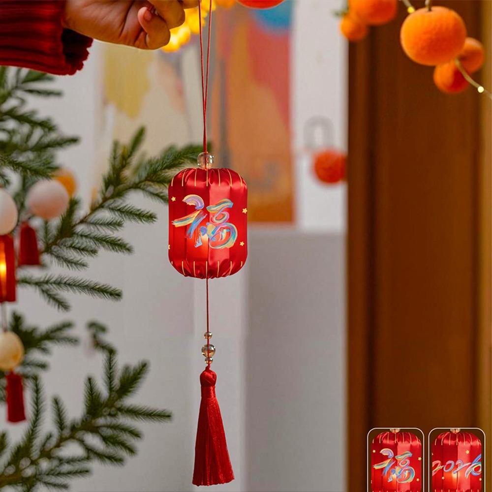 Год Лошади 2026 Новогодние фонари Ручной работы Портативные фонари Китайские подвесные фонари Декор для вечеринки