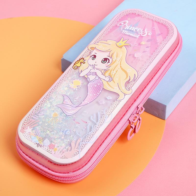 Умный пенал из термополиуретана с рисунком из мультфильма «Зыбучие пески» для студентов 