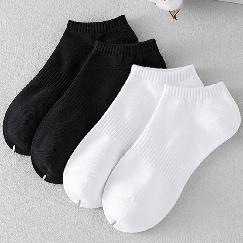 10 пар дышащих прочных удобных мужских впитывающих пот носков, носки до щиколотки, носки средней длины