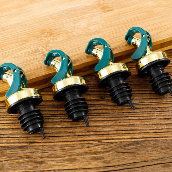 Practical Vinegar Bottle Stopper Detachable Smooth Pouring Reusable Soy Sauce Oil Bottle Cap