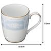 Кружка Noritake 280cc Lace Wood Gold 2 шт. Синий тонкий фарфор (Парный набор) Р9755А/1507