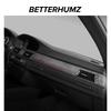 Betterhumz Для BMW E90 Серия 3 Из Алькантары Панель Приборной Панели Центральной Консоли Наклейка на Отделку Салонные Аксессуары Автомобиля