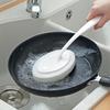 Губчатая щетка для ванной комнаты 1 шт. Щетка для уборки дома Щетка для ванны Щетка с длинной ручкой Жесткая губка Товары для дома Аксессуары