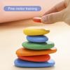 Non-Toxic Children 3D Puzzle Montessori Toys Rainbow Pebbles Logical Thinking Game Kids Painting Sensory Learning Toys For 3-6 Years Old