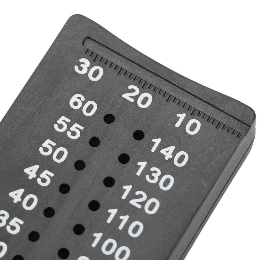 Гуттаперчевый резак, измерительная линейка, эндодонтическая шкала, стоматологический инструмент