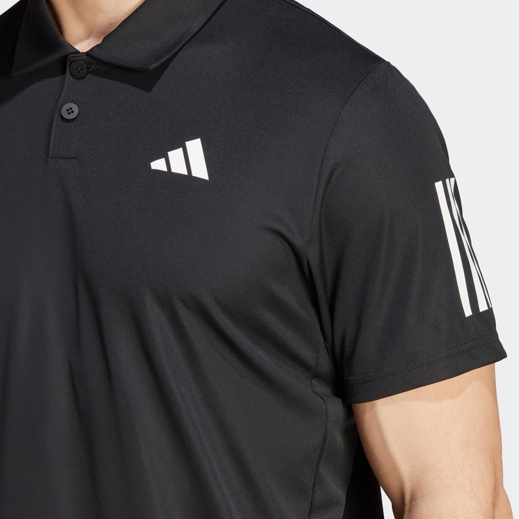Adidas Мужская теннисная рубашка-поло Club Performance Quick-Dry, черная IS2294