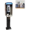 Miniature American Payphone In 1:12 Scale, Mini Vintage Style Phone Booth Mailbox Model Decoration Collection Scene Building Mini Dollhouse Furniture