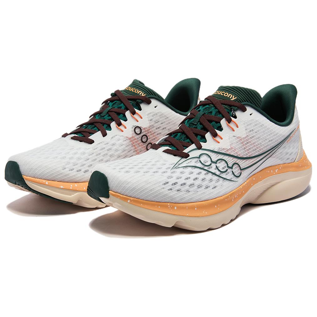 SAUCONY Кроссовки для бега Kinvara Essence 16 Унисекс Бело-Зеленые S101441-1004