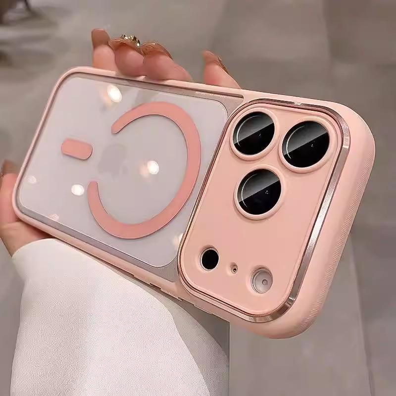 Премиальный прозрачный магнитный чехол для iPhone 16/15 Pro Max - Защита от падений, Стильный дизайн