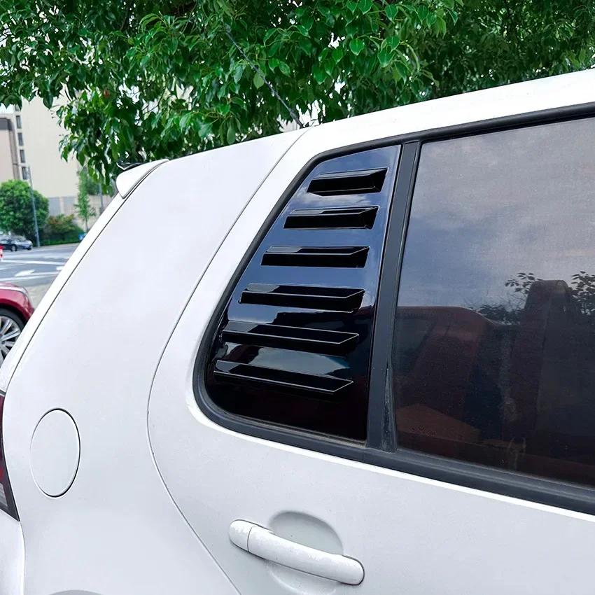 Комплект обвеса кузова задний для VW Golf MK7 7.5 2013-2019 Задние боковые жалюзи на окна Воздухозаборник Жалюзи Наклейка Аксессуары для интерьера автомобиля