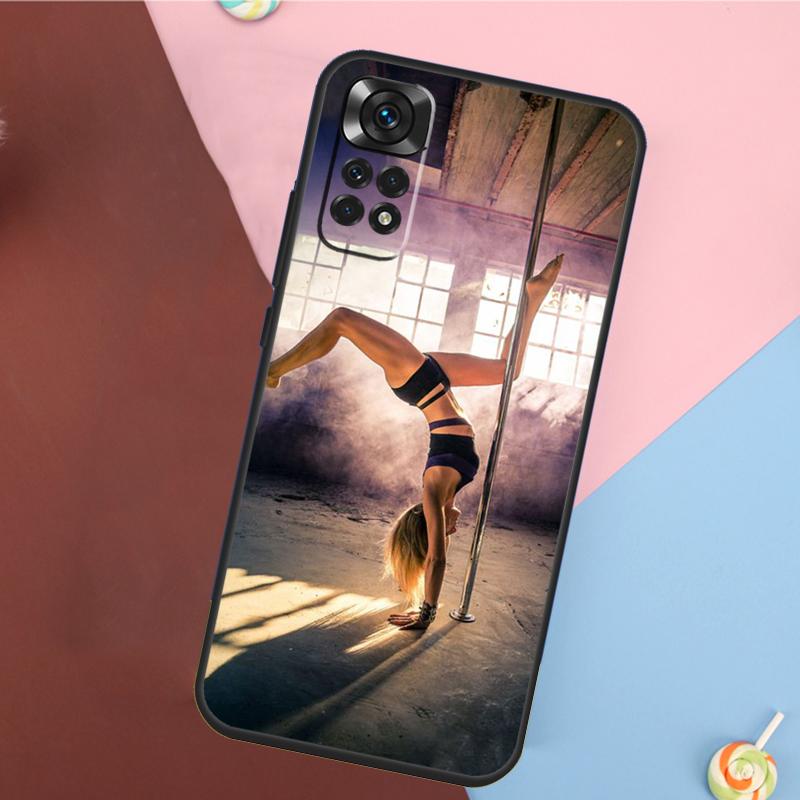 Танцы на пилоне Фитнес Чехол Для Xiaomi Redmi Note 14 13 Pro 12 11 9 10 9S 10S 11S 12S Redmi 14C 10C 12C 13C Чехол