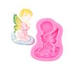 3D Angel Baby Molds Boy Silicone Molds for Cake Candy Chocolate Soap Jelly Sugar Mould