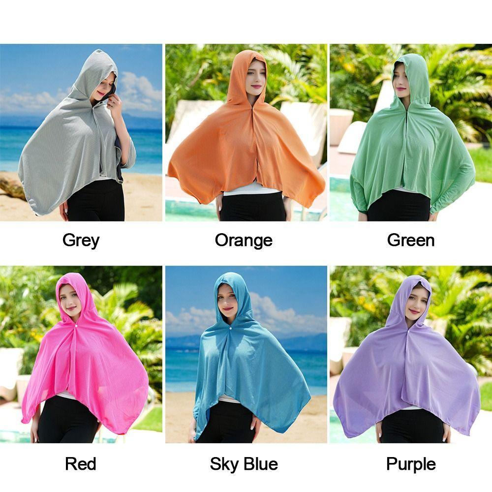 Soft Material Cooling Shawl Breathable Sports Cool Towel Outdoor Sports Cycling Driving