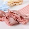 Newborn Baby Girl Knee High Socks Autumn Clothes Long Socks Thin Mesh Stockings with Bow for Infants Baby Items Clothing