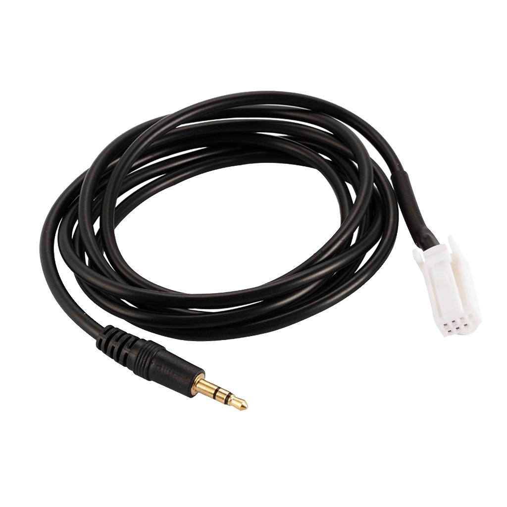 8 Pin AUX Adapter Cable Car Audio Music Converter Lead for Suzuki Swift Jimny Vitra Headunit