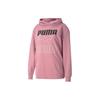 Rebel Logo Printed Sports Hoodie Women Hoodies Pink Purple 586521-16