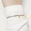 Bracelet - LUXENTER - Linduk - Argent 925 - finition or jaune 18k - Zirconium brillant