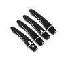8Pcs Black Car Door Handle Cover Trim ABS For Nissan Rogue X-Trail 2014-