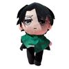 20Cm Anime Attack On Titan Plush Toys Doll Kawaii  Cute Soft Stuffed Plush Pillow Levi Eren Mikasa Stuffed Doll Gifts For Kids