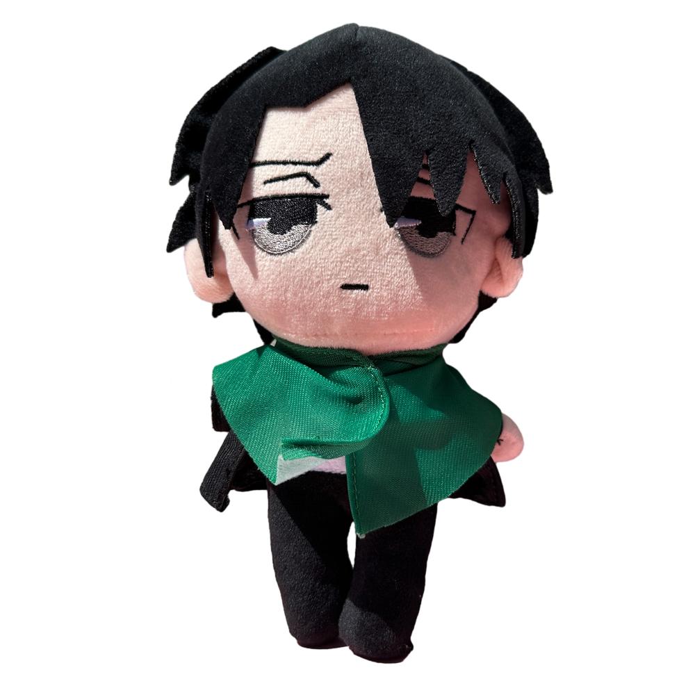 20Cm Anime Attack On Titan Plush Toys Doll Kawaii Cute Soft Stuffed Plush Pillow Levi Eren Mikasa Stuffed Doll Gifts For Kids