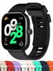 Силиконовый ремешок для Redmi Watch 4 Аксессуары ремешка спорт correa Запасной ремень Оригинальный браслет для Xiaomi mi band 8 pro Ремешок