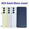 Заднее стекло задняя крышка для Samsung Galaxy A55 SM-A556B/DS A556U A5560 крышка аккумулятора Корпус Крышка Ремонтные детали Дверца аккумулятора