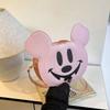 In Trick Pumpkin Oval Creative Splicing Animation  Halloween Niche Creativity Pu Zipper Routine Outdoor Leisure Girl Crossbody Bag