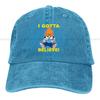 Я должен верить Бейсболки Кепка с козырьком PaRappa The Rapper Солнцезащитные шляпы для мужчин