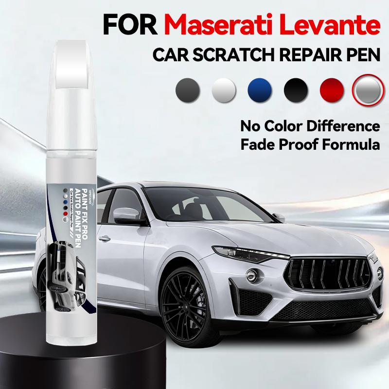 Car Paint Repair Pen For 2016-2025 Maserati Levante Paint Scratch Repair Accessories White 268A Black NMN Blue 406C Gray 571A