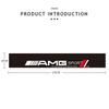 NRZV5 1Pcs Car Windshield Sticker Auto Decoration Decal For Mercedes Benz AMG W203 W205 W206 W211 W220 W212 W201 W210 W108 W168 W176