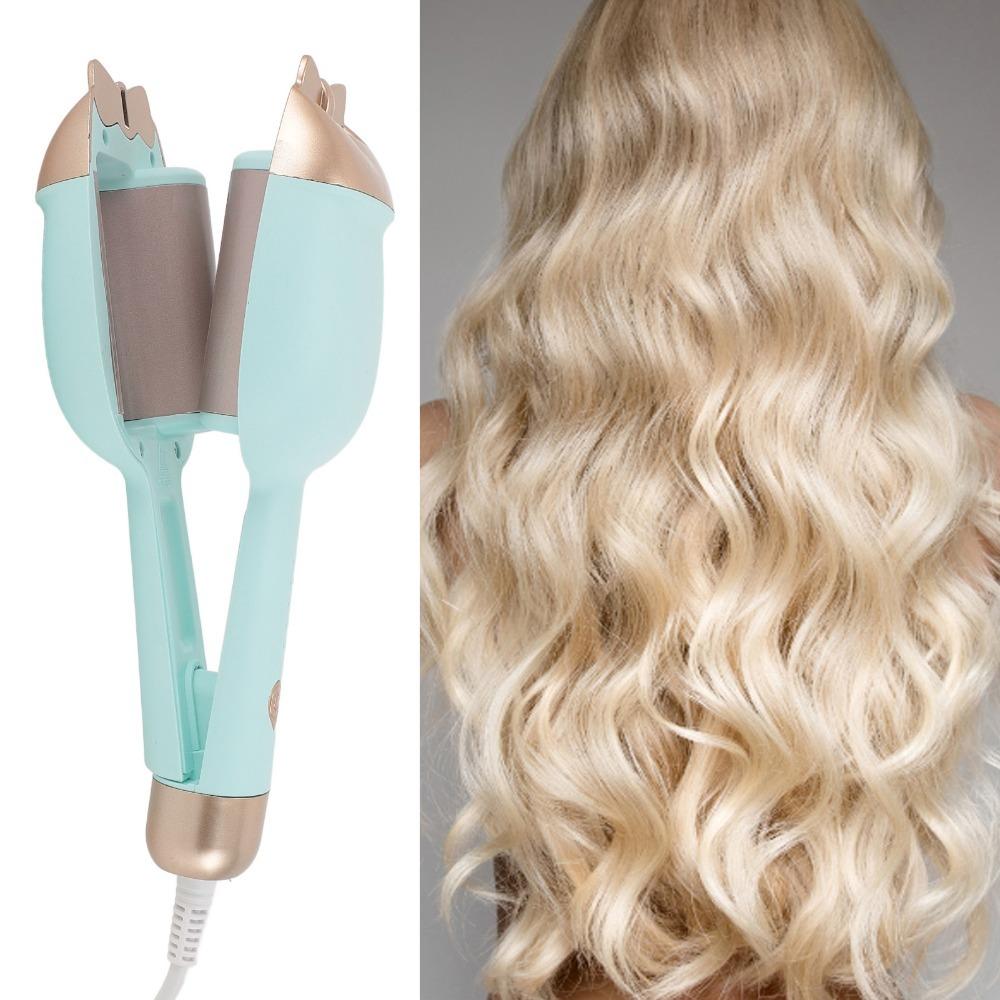 Fast Heating Hair Waver Iron Easy to Use Beach Waver Wand Travel Use Wave Curling Iron For Women