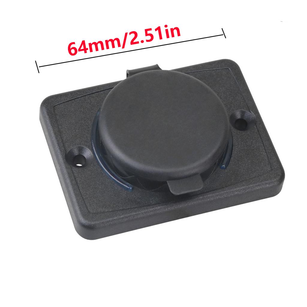 QC3.0 + PD Автомобильное зарядное устройство с USB-портом 12 В/24 В USB-разъем Зарядное устройство Светодиодный светильник Автомобильное зарядное устройство Адаптер Водонепроницаемая панель автомобильного зарядного устройства для автомобиля Морская лодка RV Автобус