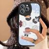 Dating Game Love And Deepspace Phone Case For IPhone 16 15 14 13 12 11 Pro Max Plus Soft Leather Cover