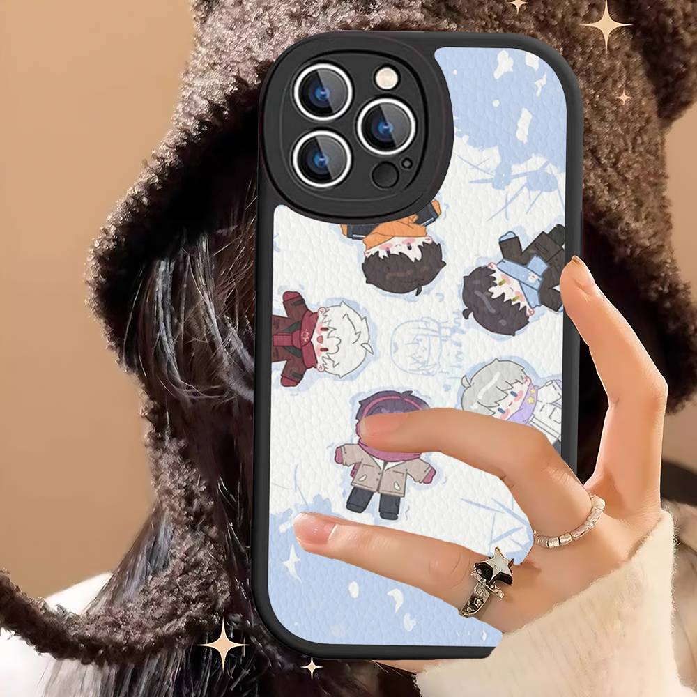 Dating Game Love And Deepspace Phone Case For IPhone 16 15 14 13 12 11 Pro Max Plus Soft Leather Cover