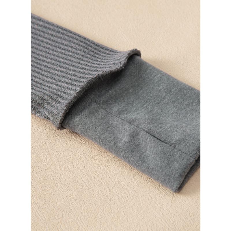 Осенне-зимняя женская повседневная рубашка с длинным рукавом, однотонная свободная толстовка в стиле пэчворк